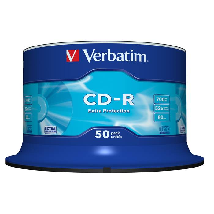 CD-R Verbatim Cakebox50/fp - 2
