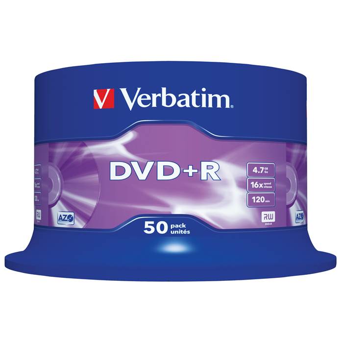 DVD+R Verbatim 16x 50/fp - 2