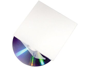 CD-konvolut vit kartong  25/fp