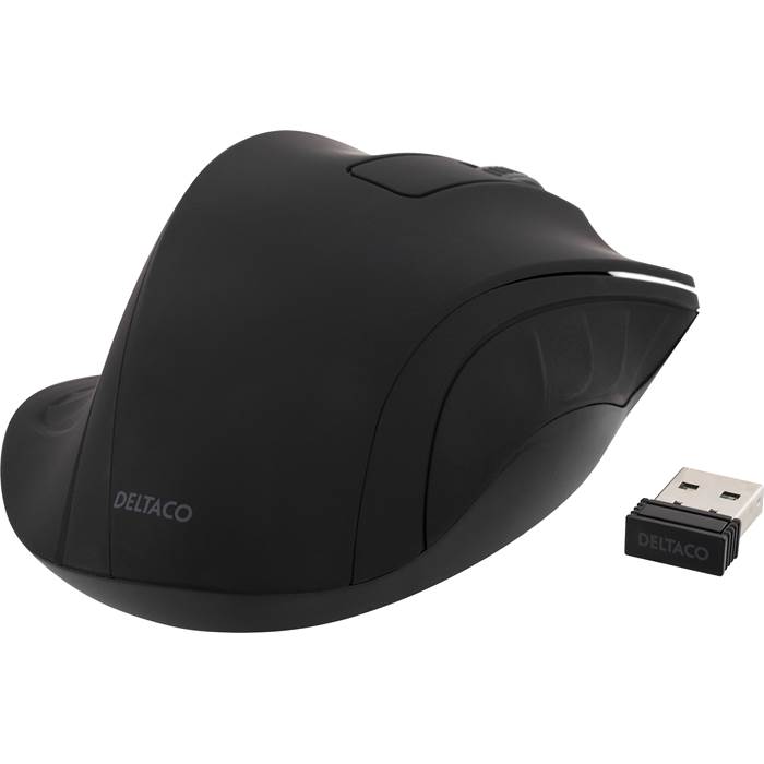 Mus Deltaco trådlös optisk sv - 2