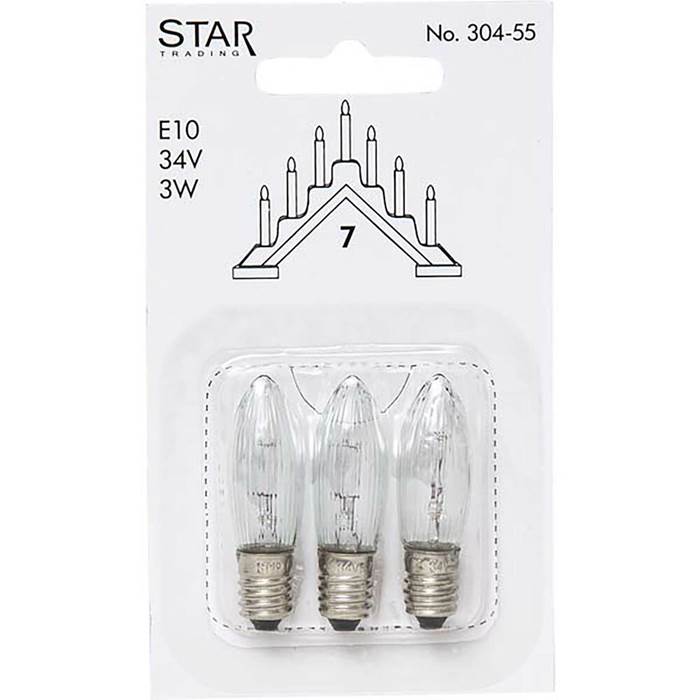 Reservlampa 7-arm 3/fp - 2