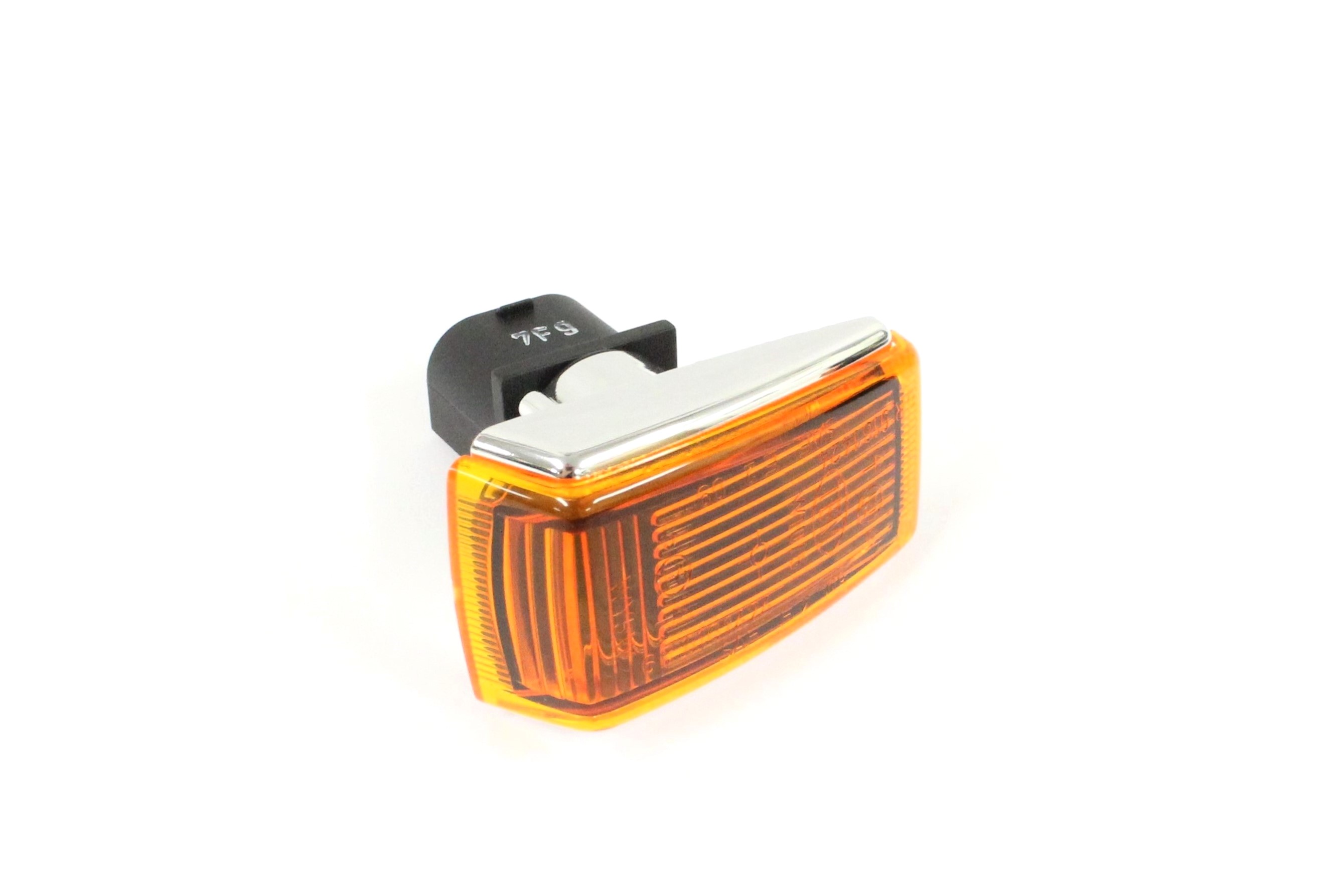 Indicator, front fender (orange/chrome) LH + RH