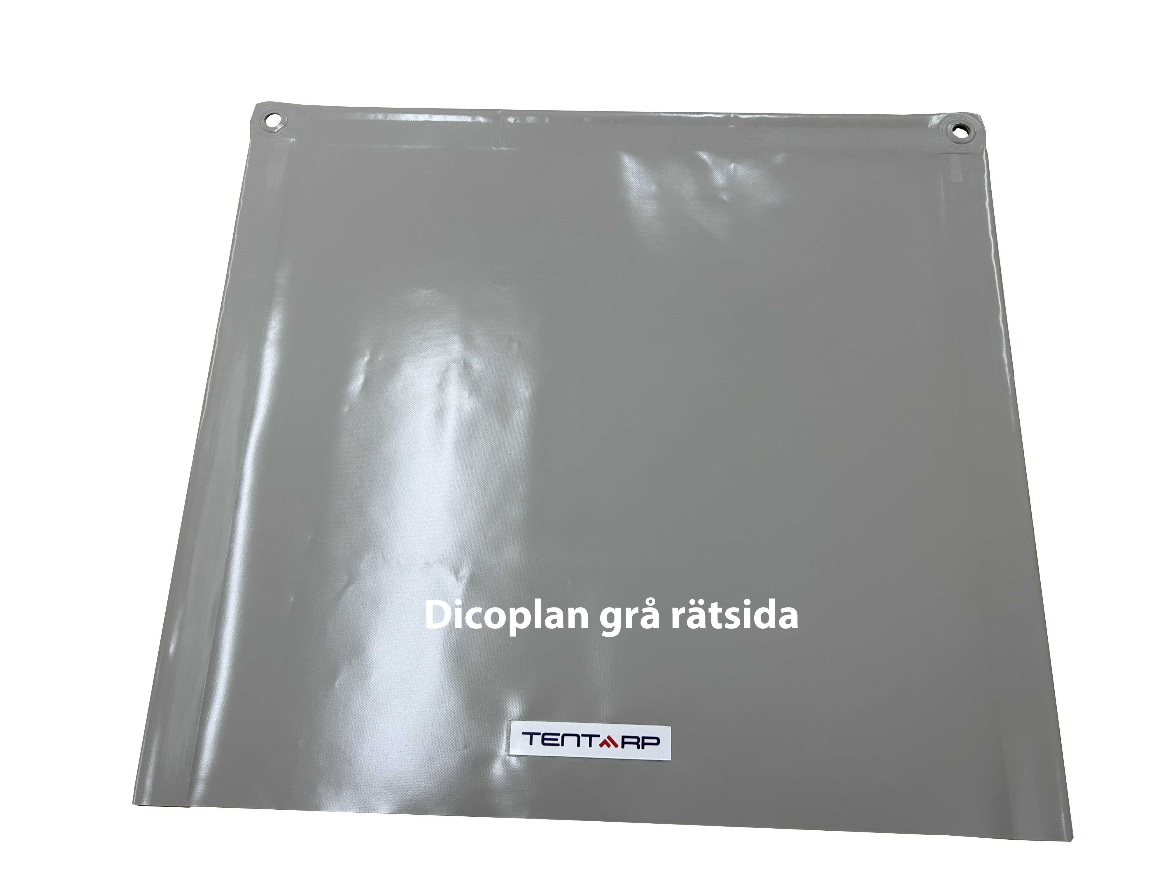 Presenning 680 gram/m2 grå rätsida
