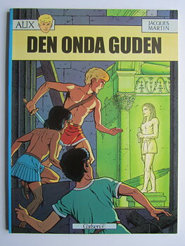 Alix Äventyr 03 Den onda guden 1:a uppl.