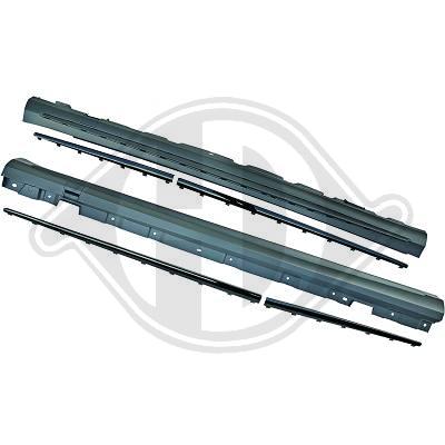 1. CKM S63 2018 faccelift AMG look sideskirts 2pcs - 5