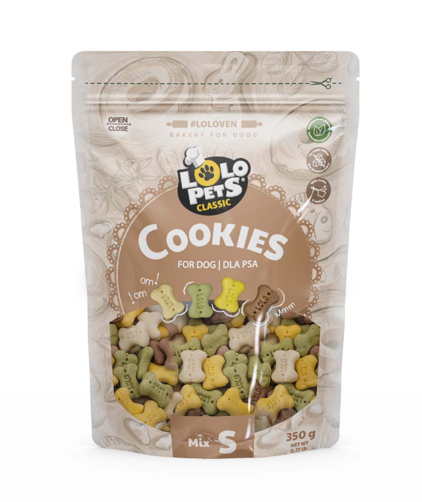 LoLo Pets Biscuits Mix S