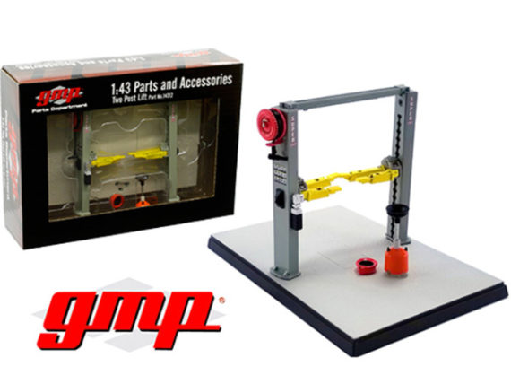 Metall 2-Pelarlyft (JUSTERBAR)   1:43  GMP