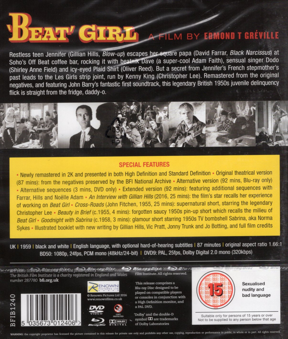Beat Girl (ej svensk text) (Blu-ray + DVD) - 2