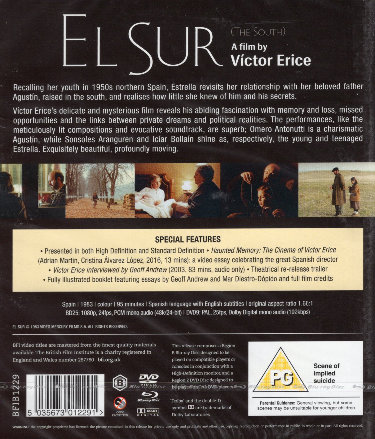 El Sur (ej svensk text) (Blu-ray + DVD) - 2