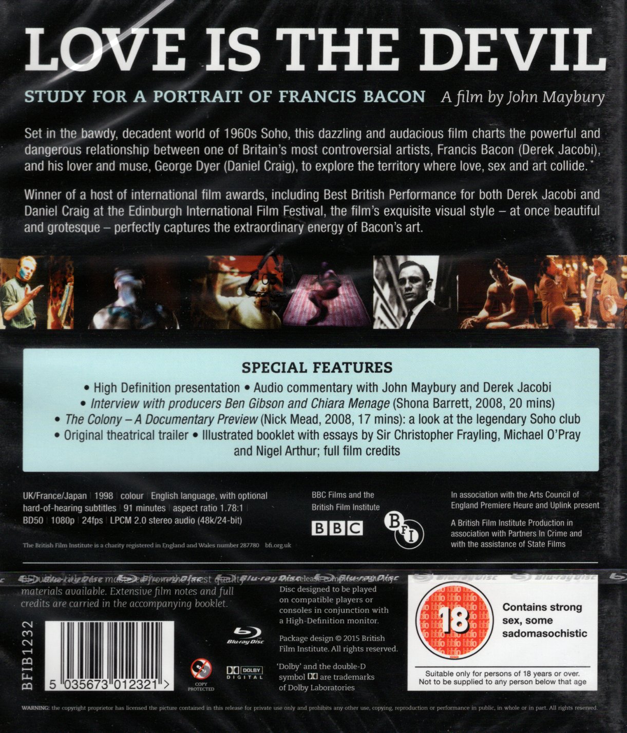 Love Is the Devil (ej svensk text) (Blu-ray) - 2