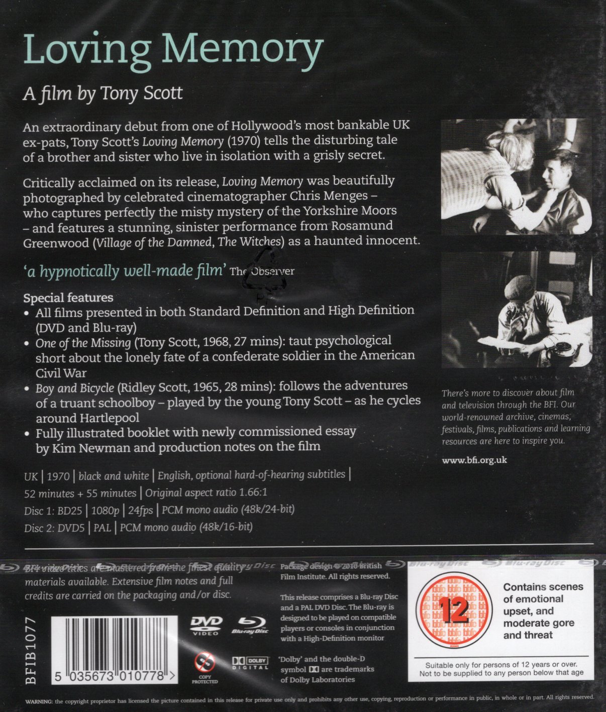 Loving Memory (ej svensk text) (Blu-ray + DVD) - 2