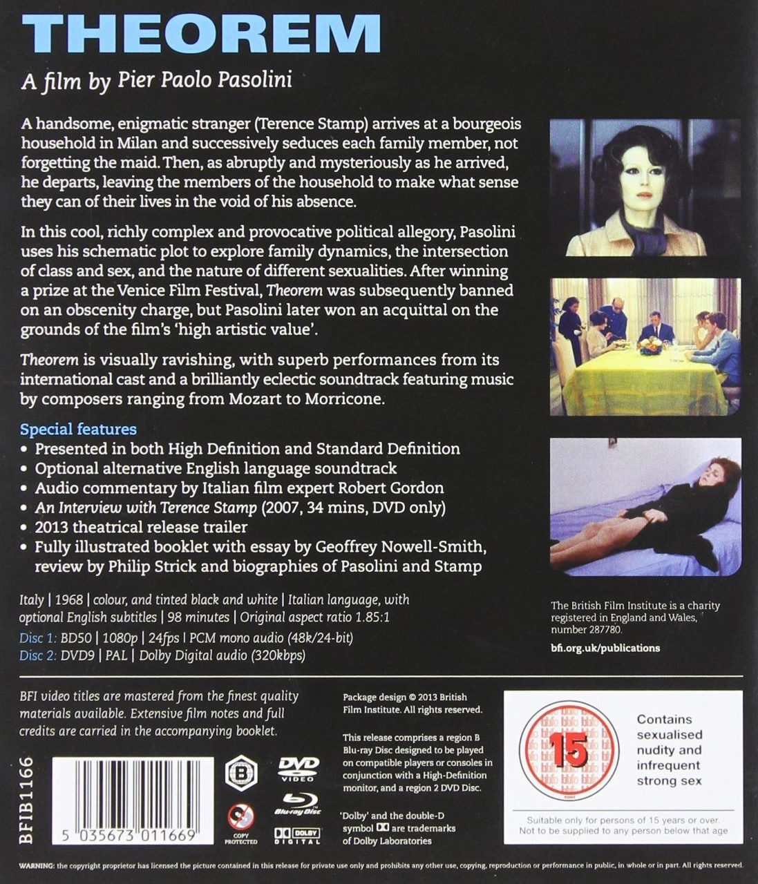 Theorem (ej svensk text) (Blu-ray + DVD) - 2