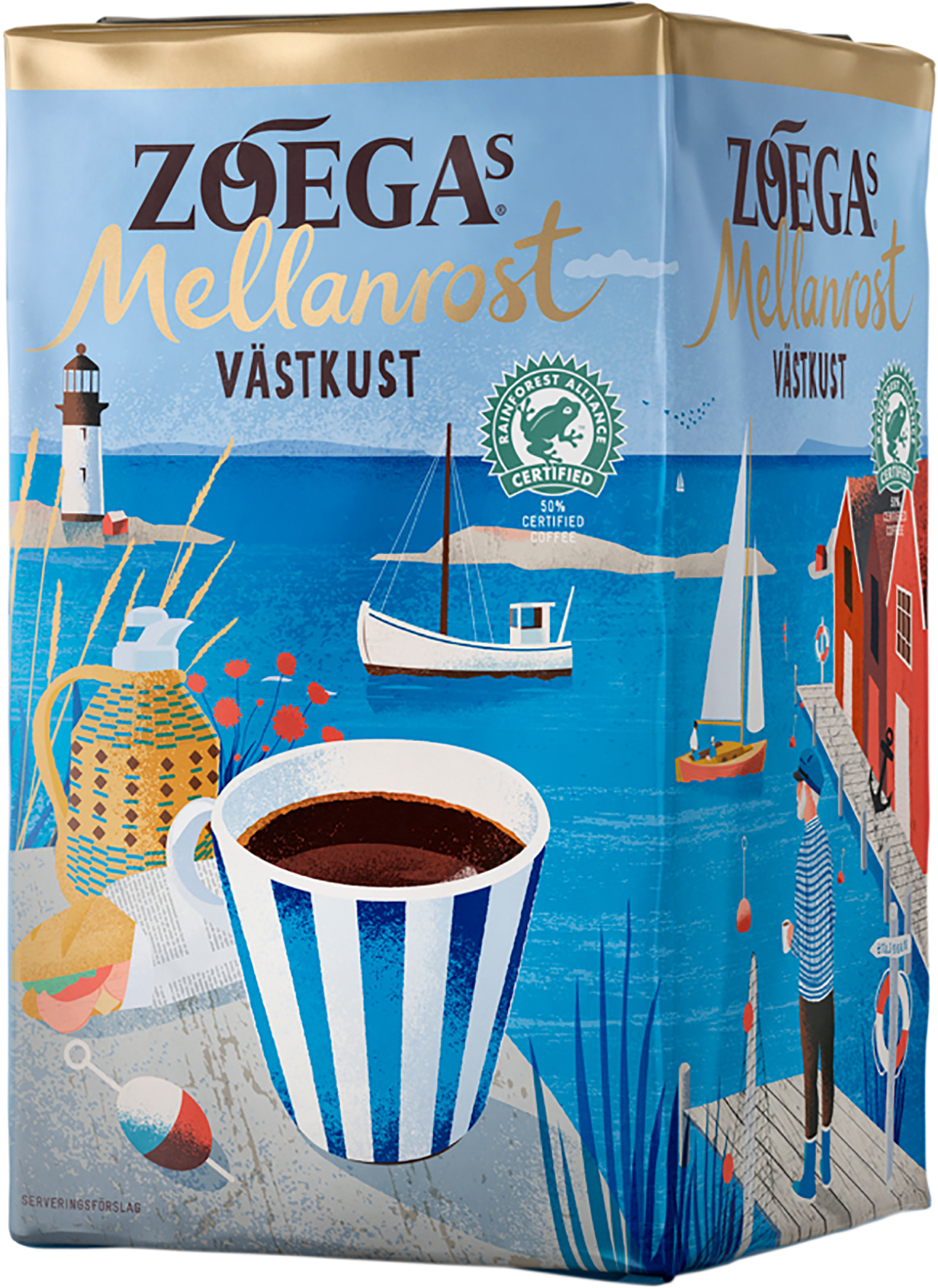 Kaffe Zoégas Västkust vac450g