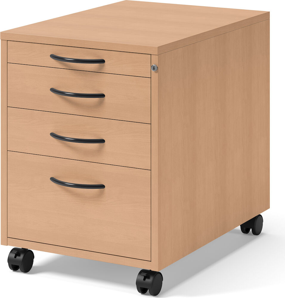 Rullhurts 4 lådor Bok