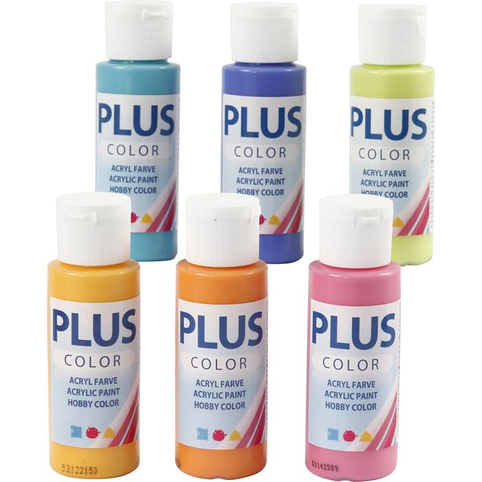 Hobbyfärg Plus fun 6x60ml - 4