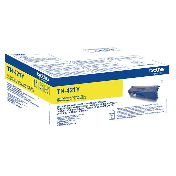 Toner Brother TN421Y 1,8k gul - 2