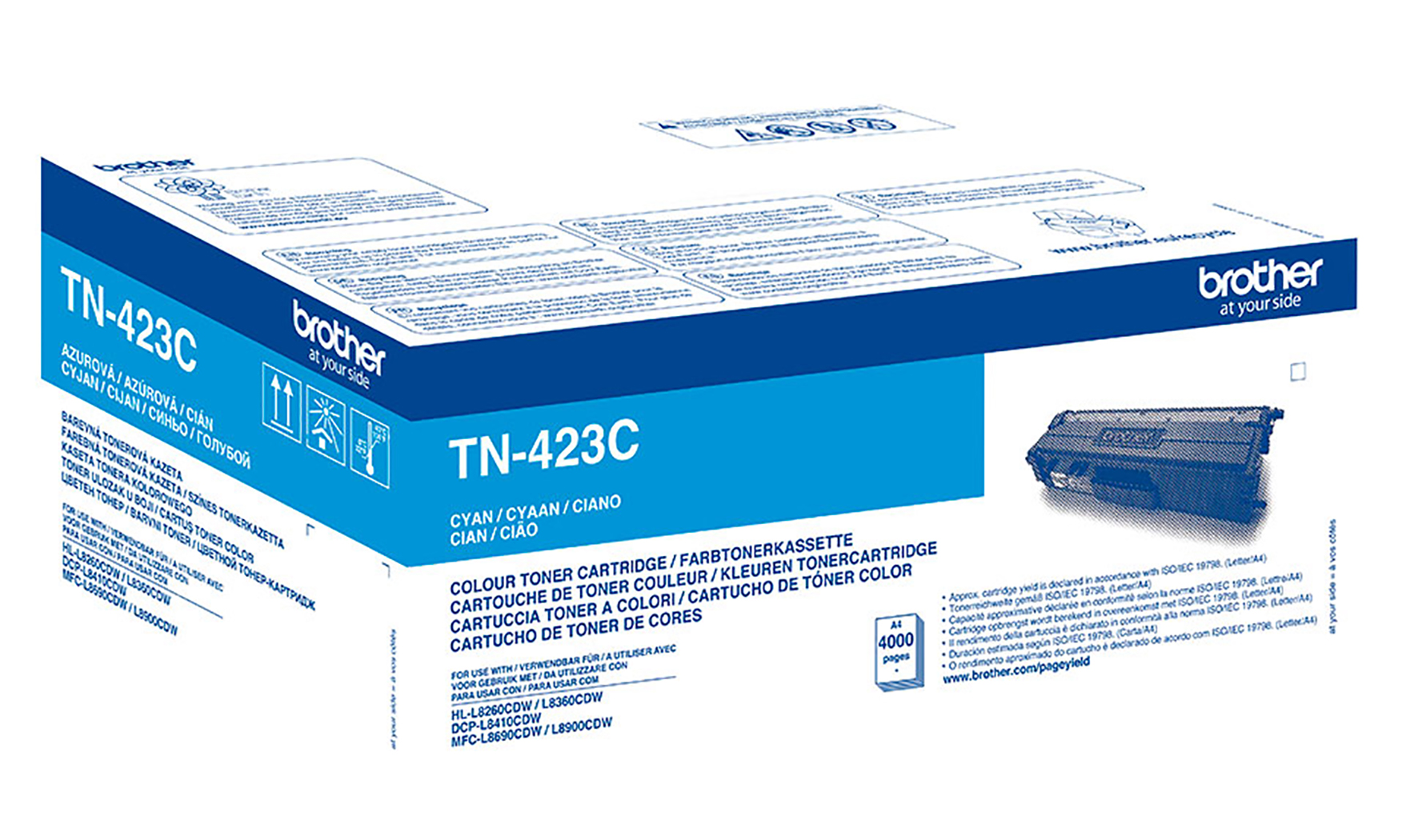 Toner Brother TN423C 4k cyan - 2