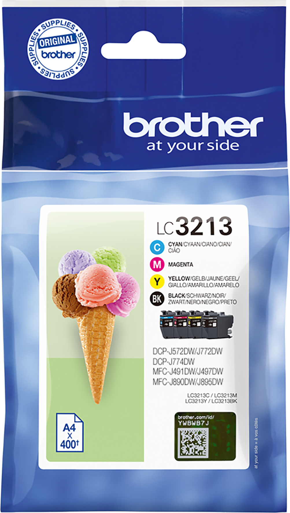 Bläck Brother BROLC32CMYK 4/fp