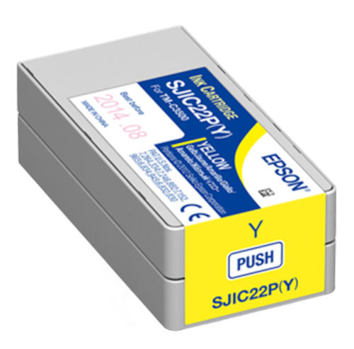 Bläck Epson TM-C3500 gul