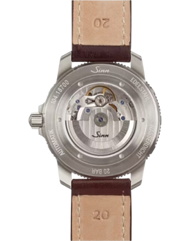 104.014 Sinn 104 St Sa I A grå alcantara läderband