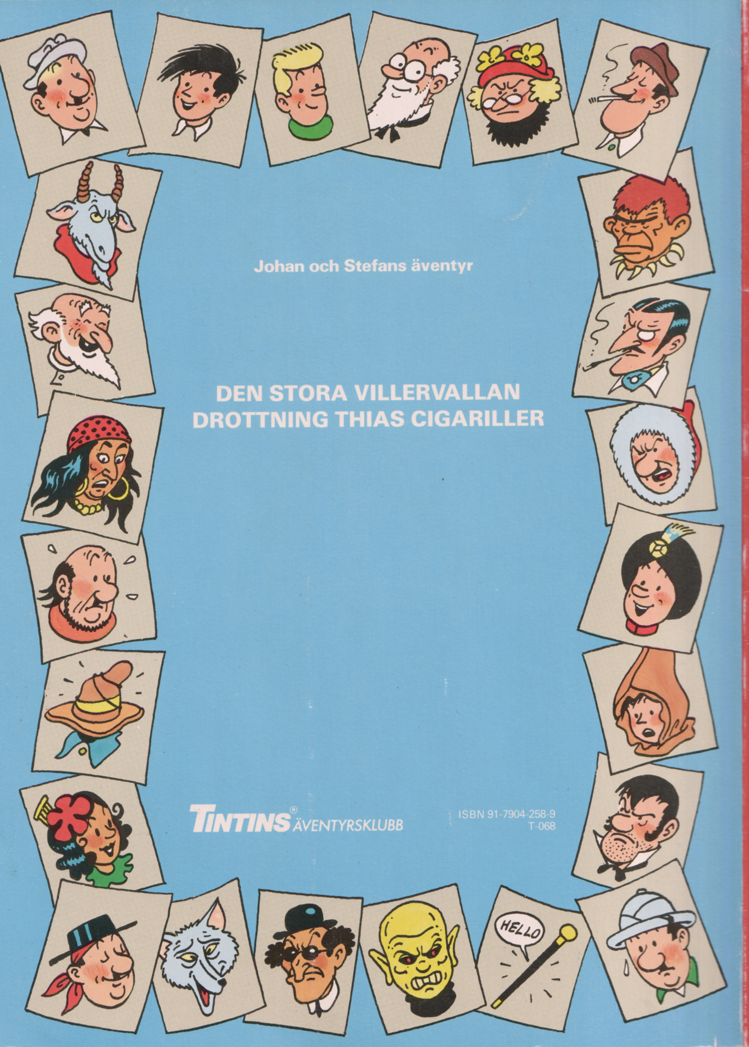 Tintins äventyrsklubb 68, Johan och Stefans äventyr 2, Drottning Thias Cigariller, begagnad - 2