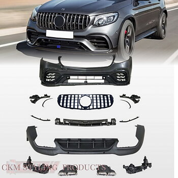 1. GLC63 facelift A LOOK kit and rear diff 