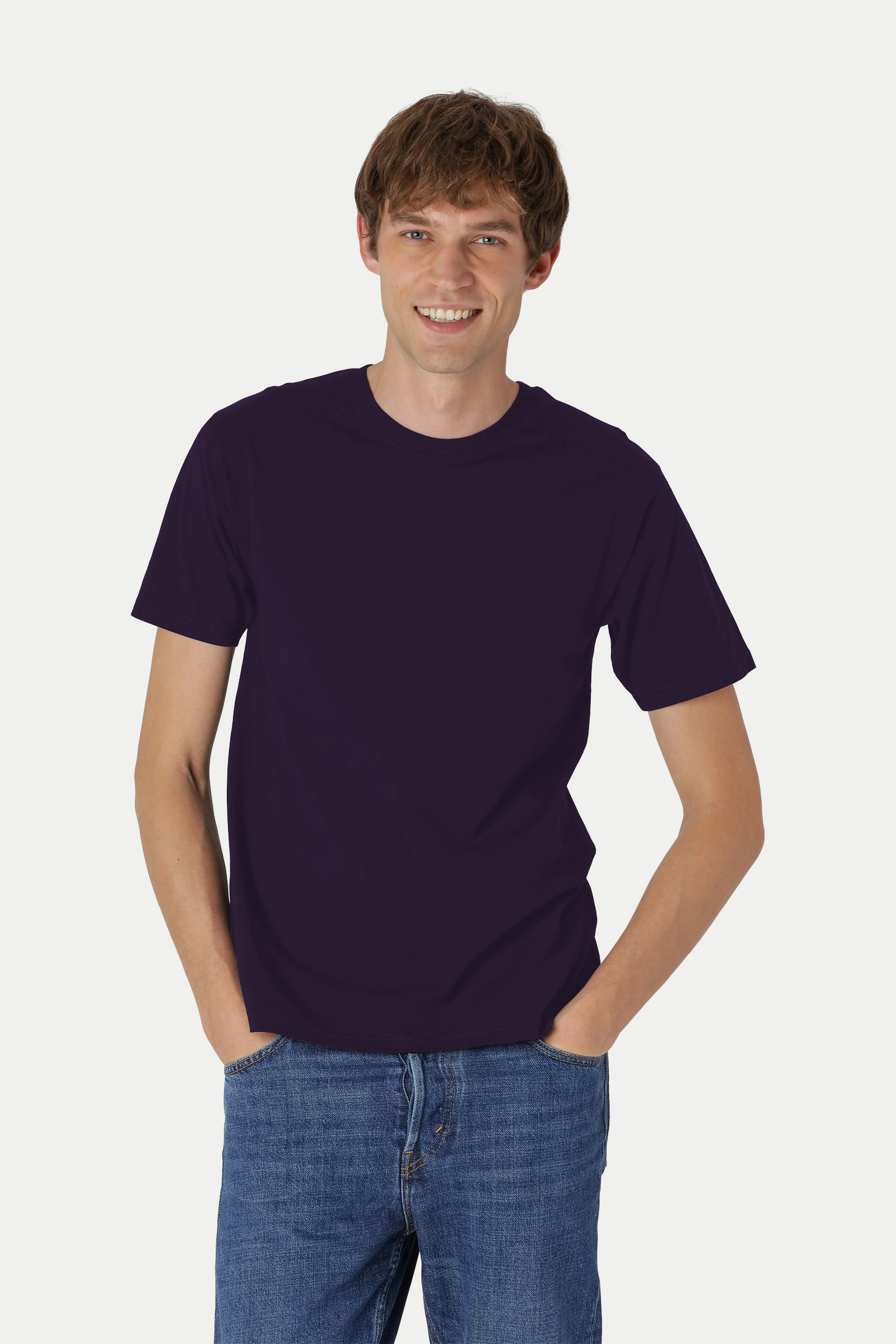 10-pack T-shirt Klassisk Premium 185 gsm - Herr - Neutral - Fairtrade & EKO, GOTS - Välj på 25 olika färger - 19