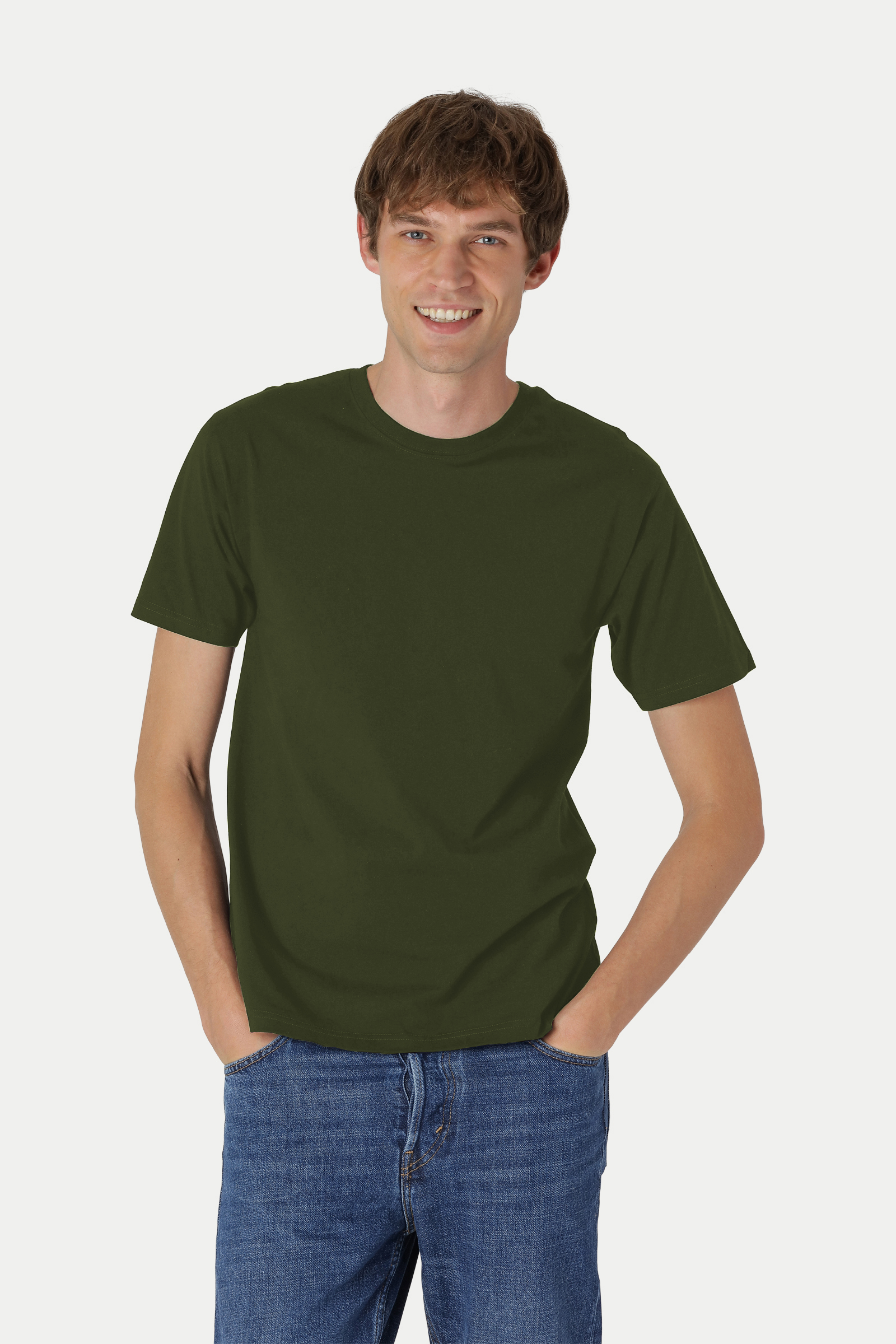 10-pack T-shirt Klassisk Premium 185 gsm - Herr - Neutral - Fairtrade & EKO, GOTS - Välj på 25 olika färger - 14