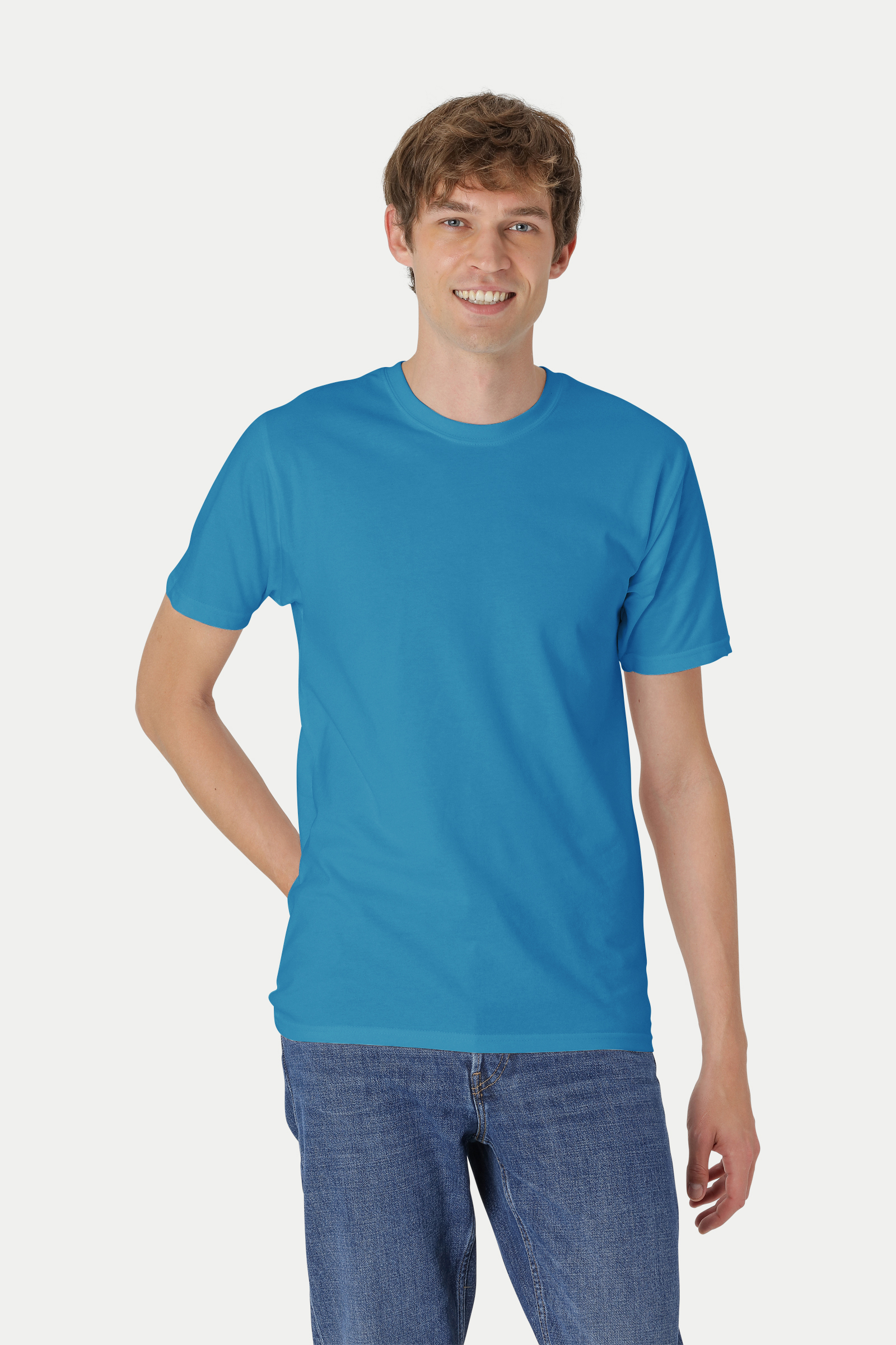 10-pack T-shirt Klassisk Premium 185 gsm - Herr - Neutral - Fairtrade & EKO, GOTS - Välj på 25 olika färger - 23