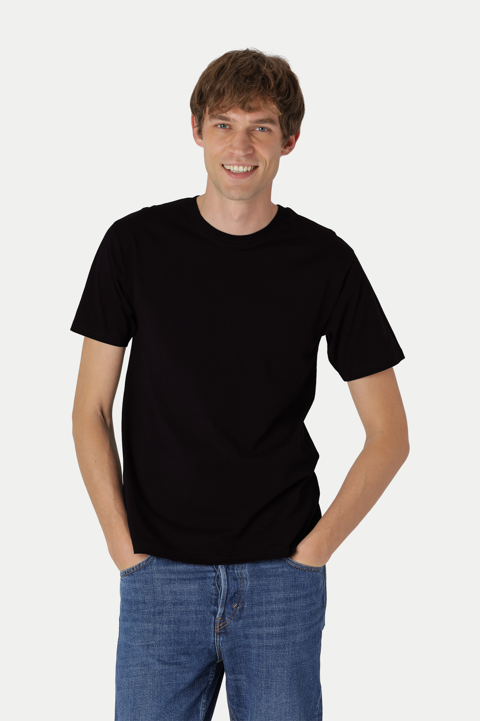 5-pack T-shirt Klassisk Premium 185 gsm - Herr - Neutral - Fairtrade & EKO, GOTS - Välj på 25 olika färger - 3