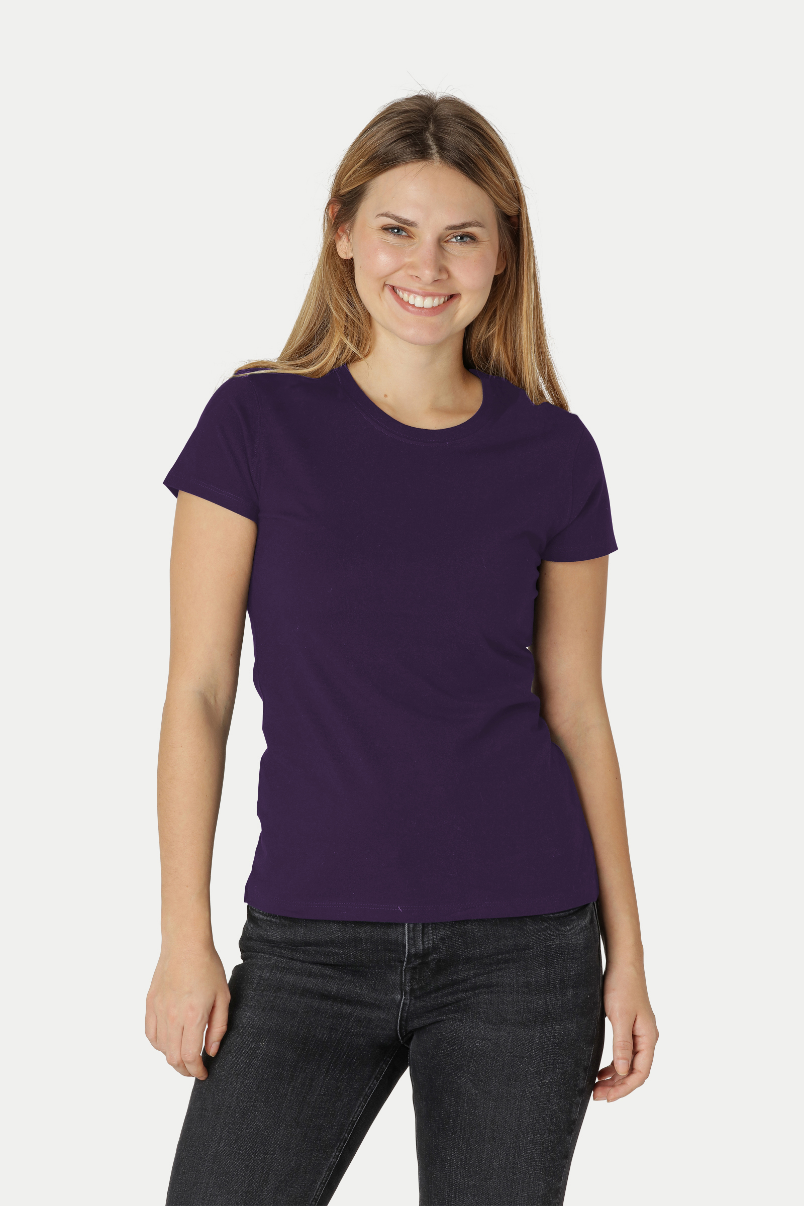 5-pack T-shirt Klassisk Premium 185 gsm - Dam - Neutral - Fairtrade & EKO, GOTS - Välj på 25 olika färger - 19