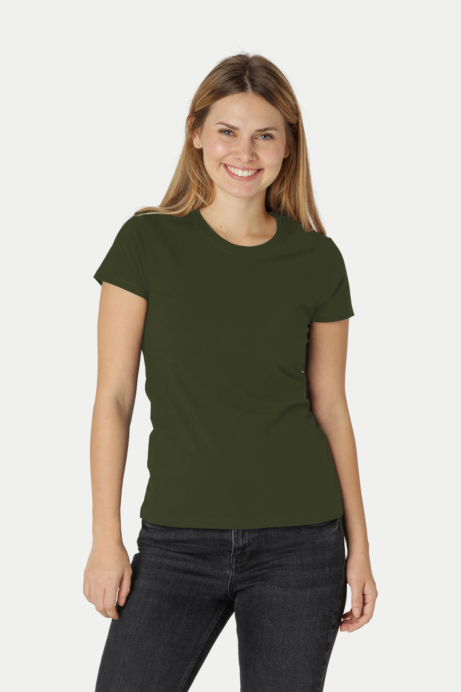 5-pack T-shirt Klassisk Premium 185 gsm - Dam - Neutral - Fairtrade & EKO, GOTS - Välj på 25 olika färger - 14