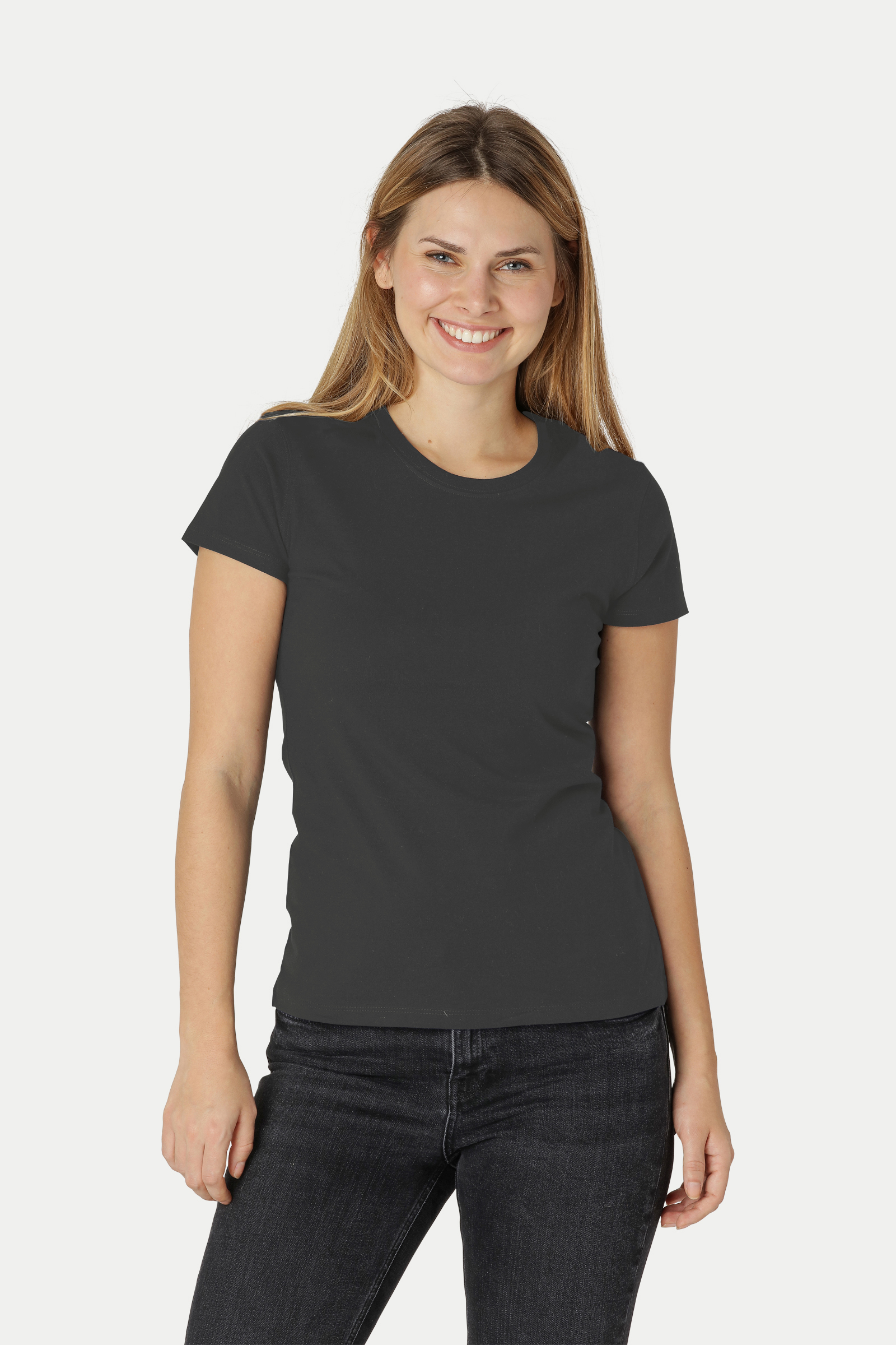 5-pack T-shirt Klassisk Premium 185 gsm - Dam - Neutral - Fairtrade & EKO, GOTS - Välj på 25 olika färger - 5
