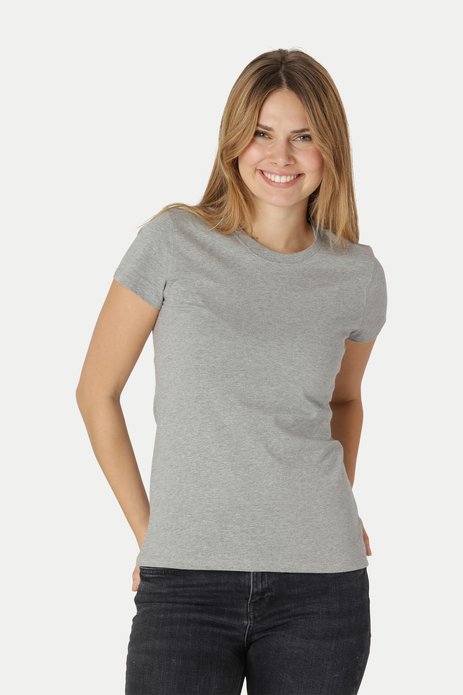 5-pack T-shirt Klassisk Premium 185 gsm - Dam - Neutral - Fairtrade & EKO, GOTS - Välj på 25 olika färger - 10