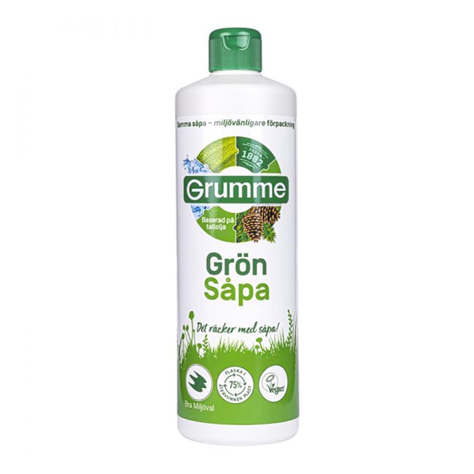 Såpa Grumme Grön 750ml