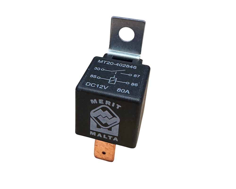 Heavy Duty Relä för Extraljus 80A /12V