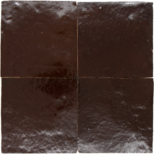 Zellige Marron 10x10cm