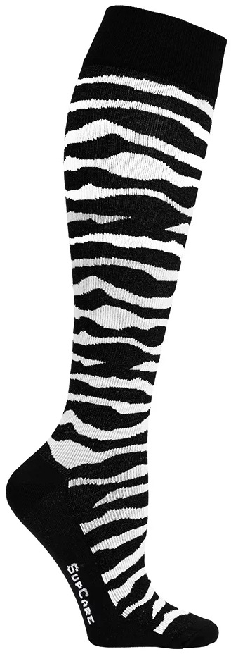 Supcare  Stödstrumpor Zebra