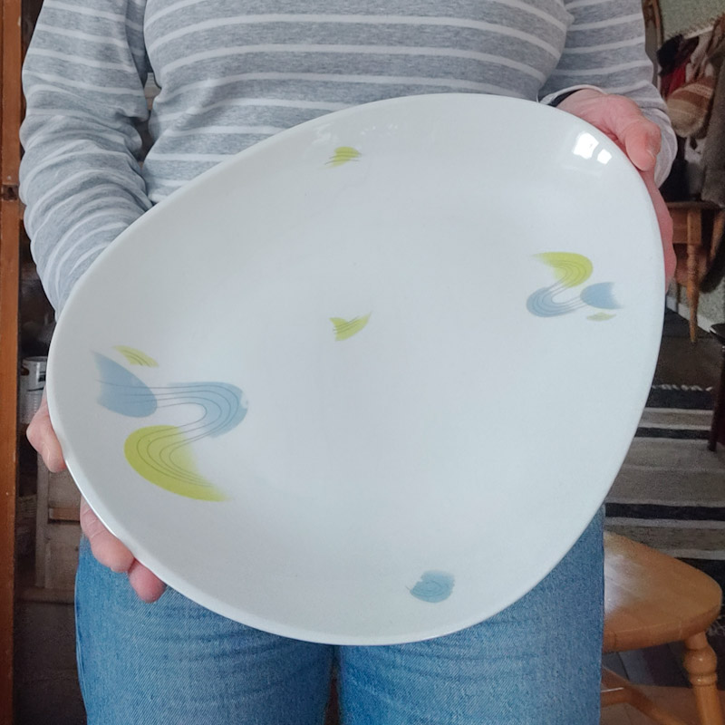 Virvel serveringsfat från Rörstrand