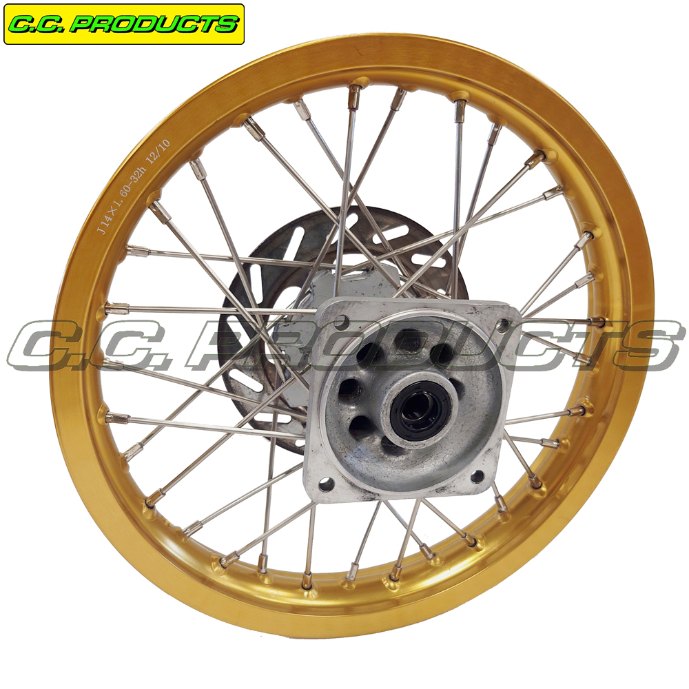 Spoke Set Honda CR 85 R 14-inch 03-07 Rear Wheel - 2