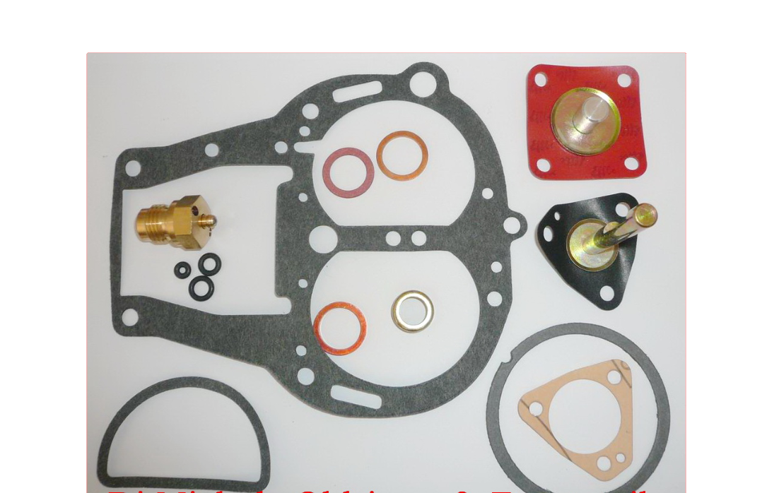 Solex 32/32 TDID - Kit de reparación carburador