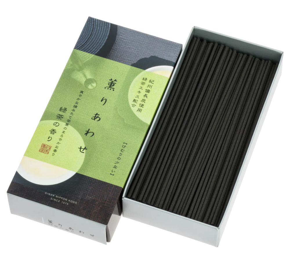 Kaori Awase Incense GREEN TEA 170 stk - 2