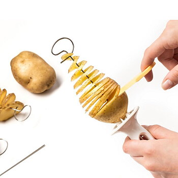 Potatis-Twister - Gör Spiraler av Potatis