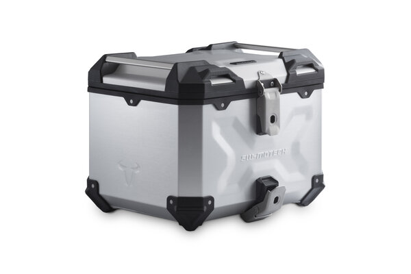 TRAX ADV top case system. Silver.