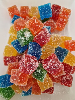 Marmeladkuber 5 smaker  2 kg