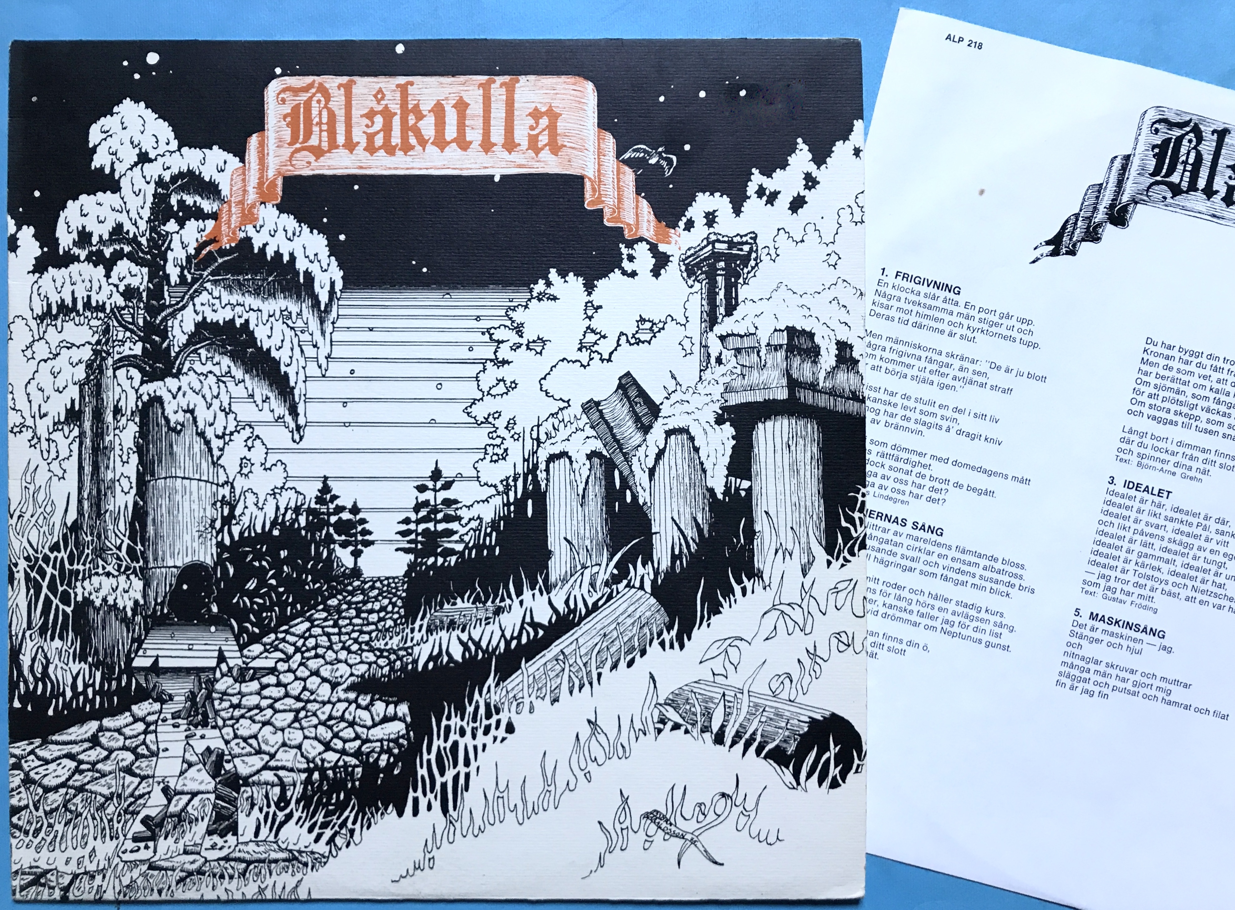 BLÅKULLA - "same" Swe-orig LP 1975