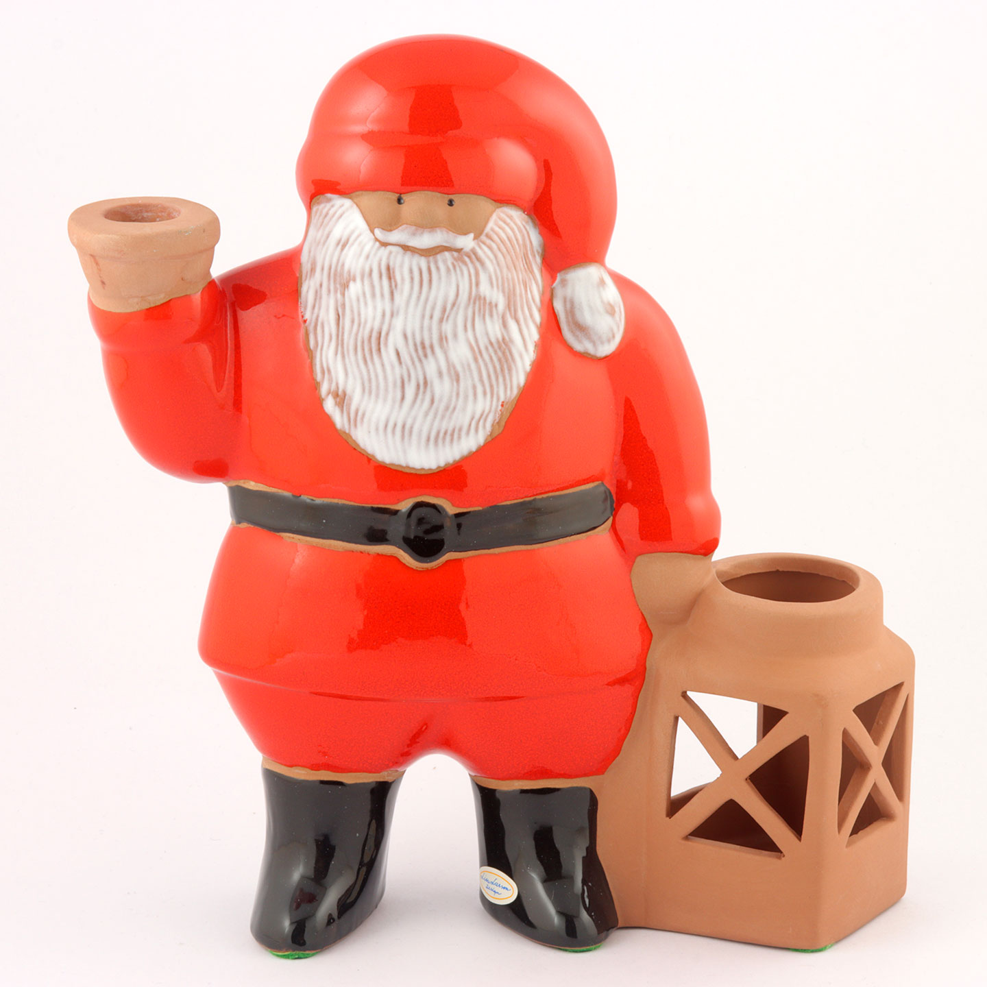 クリスマス値下げ サンタコプター １９６０年代　増田屋 日本製 モダントイ リサラーソン Jie社 愉快なサンタ (26 cm) 1980年代