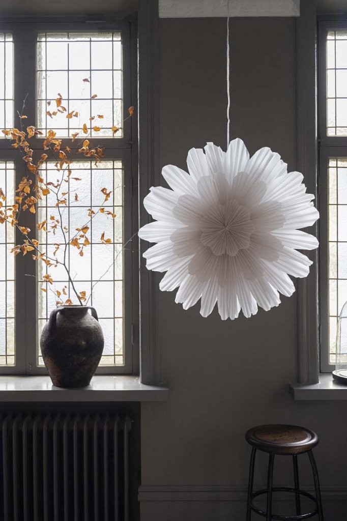 Julstjärna Snöblomma Stor - 3