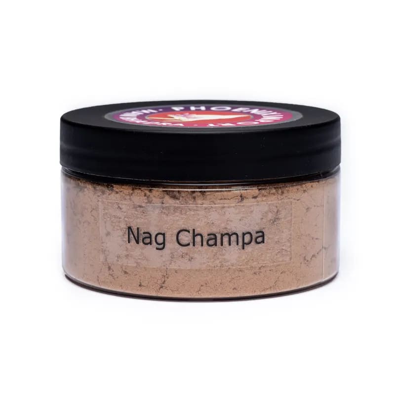 Nag Champa Rökelse Pulver i Plastburk