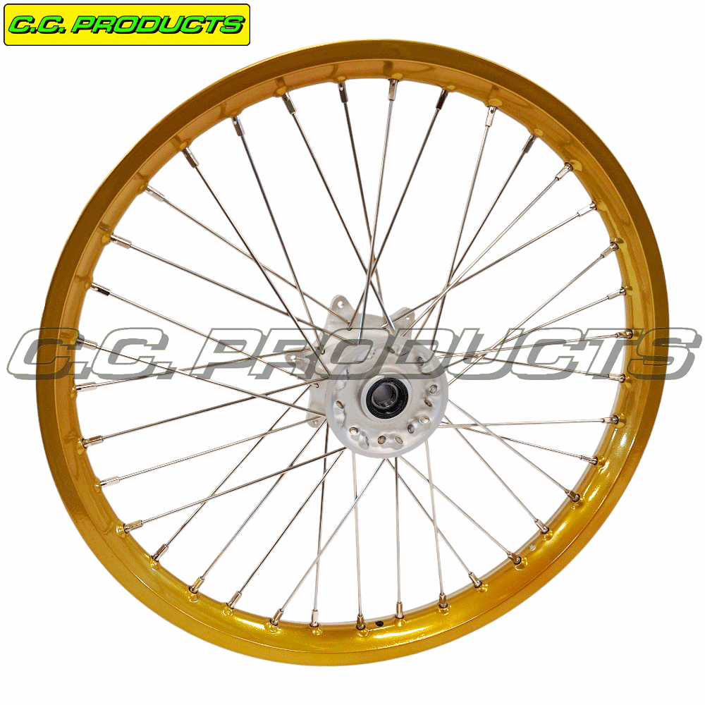 Spoke Set Suzuki RM 125 21-inch 89-95 & 01-10 Front Wheel - 3